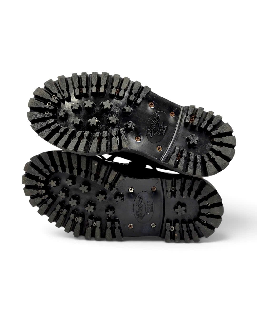  |SIZE 38.5| SHELLYS RANGERS A3031 3-EYE STEEL-TOE PLATFORM COMBAT SHOES Z38.5-8523 