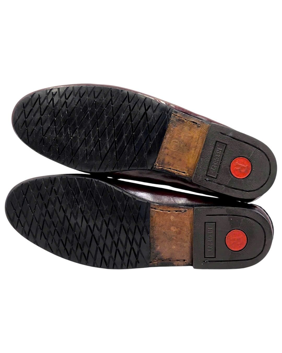  |SIZE 40| ASANA BURGUNDY PENNY LOAFER AY40-8598 