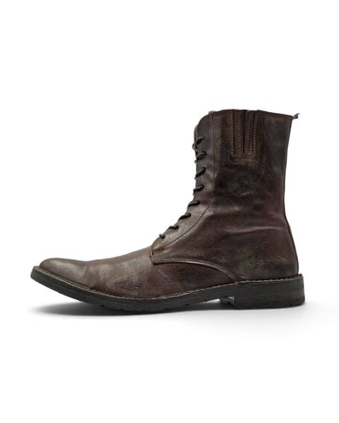  |SIZE 42| MOMA VINTAGE POINTED LACE-UP BOOT Z42-8537 