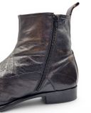  |SIZE 44| KOIL BY VISARUNO R6014 ITALIAN PATINA SIDE-ZIP ANKLE BOOT Z44-8488 
