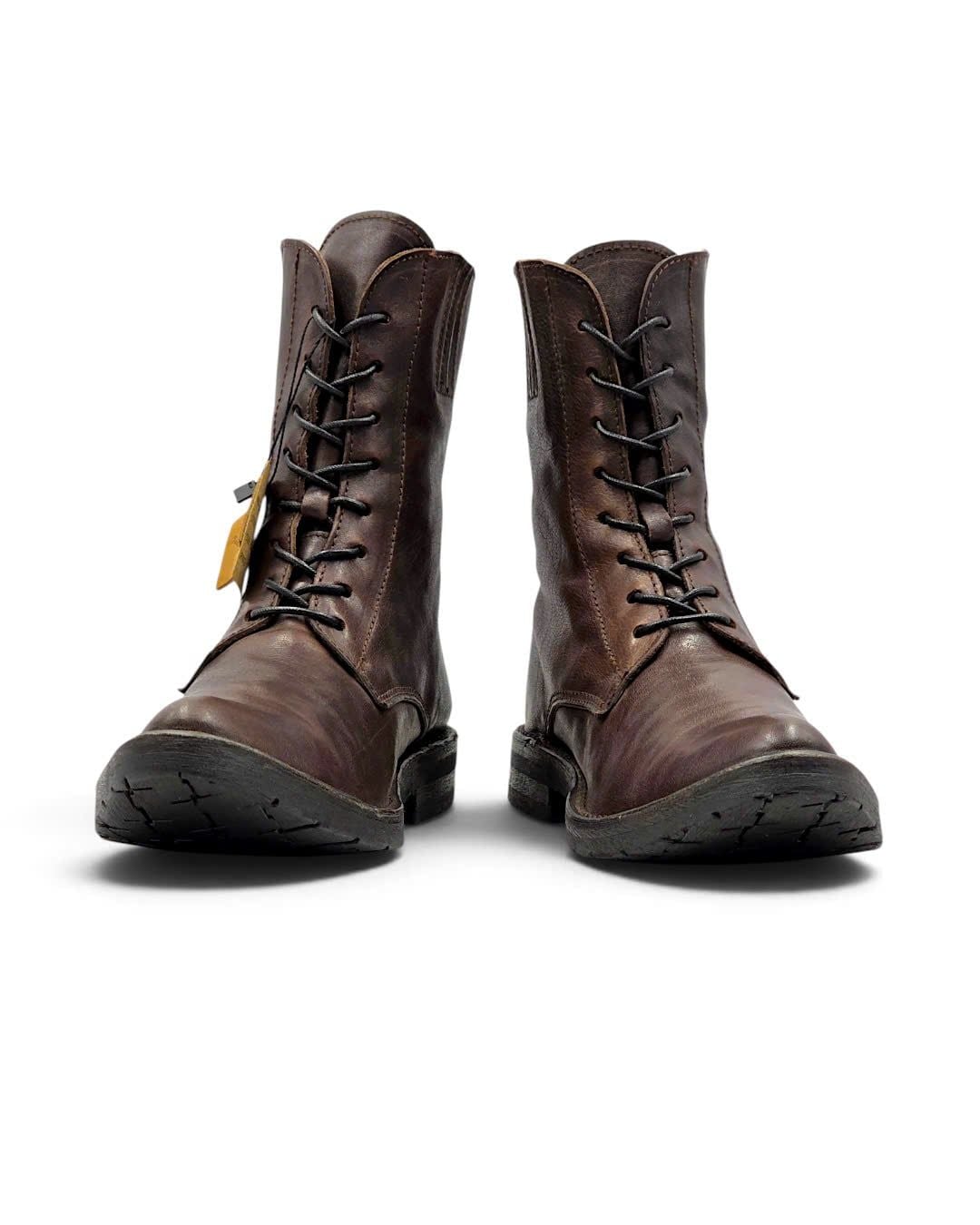  |SIZE 42| MOMA VINTAGE POINTED LACE-UP BOOT Z42-8537 