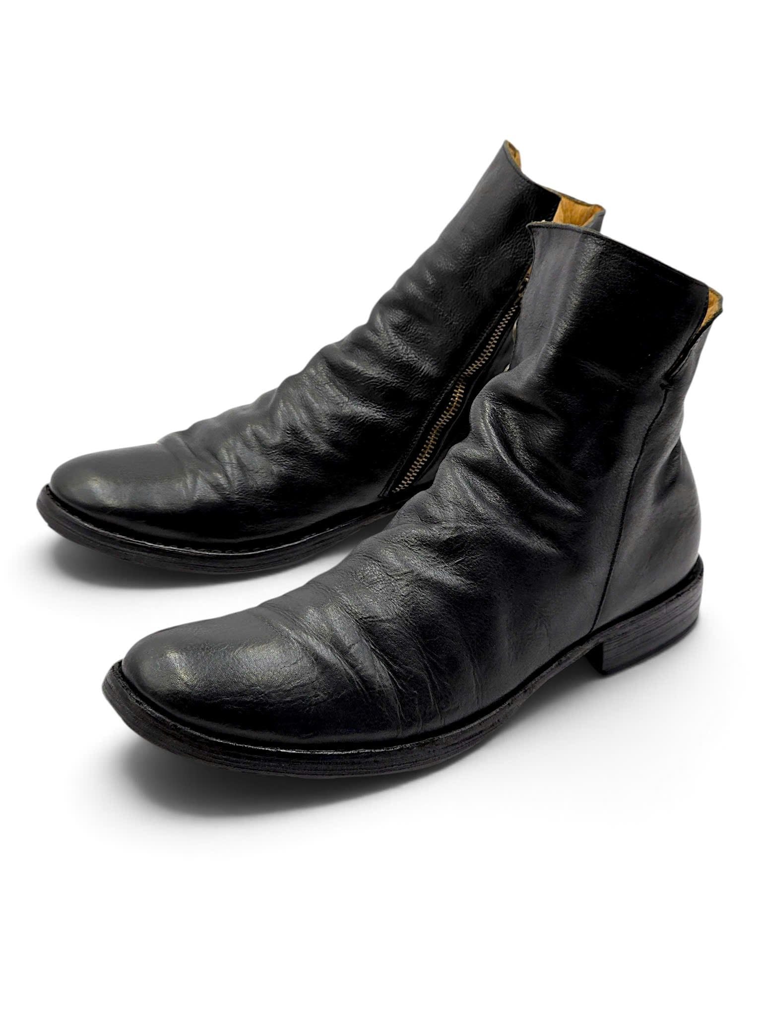  |SIZE 43| FIORENTINI + BAKER ETERNITY ELF BLACK ZIP BOOT Z43-8371 