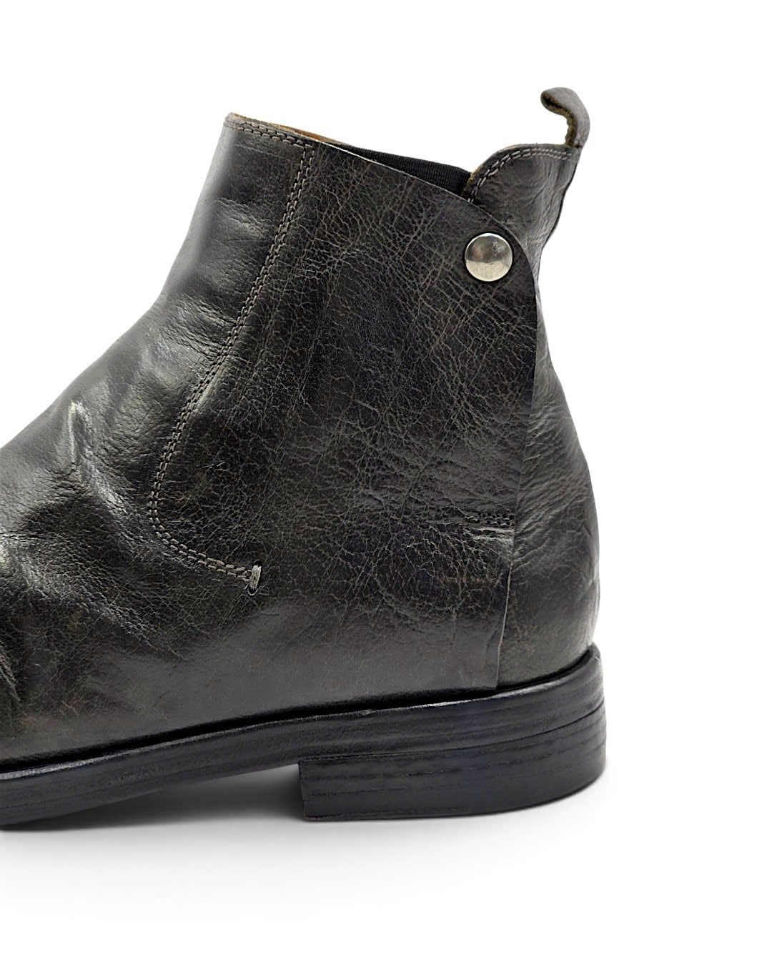  |SIZE 42| ELIA MAURIZI B114 BLACK ANKLE BOOT Z42-8543 