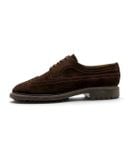  |SIZE 43| VINTAGE DARK BROWN LONGWING BROGUE BLUCHER SHOES AY43-8583 