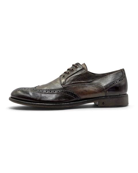  |SIZE 42| JOHN VARVATOS F2262P4 BROWN WINGTIP BROGUE DERBY SHOES Z42-8587 
