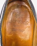  |SIZE 40| BERWICK 1707 4168 BLACK APRON DERBY SHOES AW40-8566 