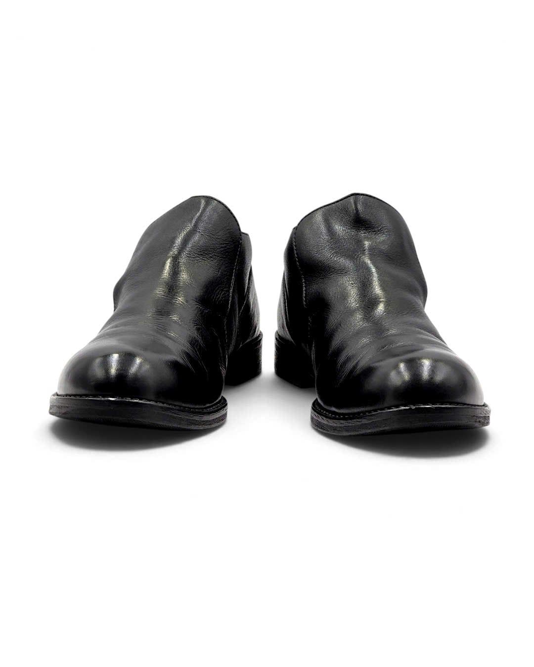  |SIZE 39| PADRONE PU7358-1244-20A BLACK INSTEP GORE SHORT BOOTS Z39-8714 