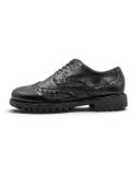  |SIZE 43.5| HUNTER CAIRN WINGTIP BROGUE DERBY SHOES AG43.5-5994 