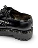 |SIZE 38.5| SHELLYS RANGERS A3031 3-EYE STEEL-TOE PLATFORM COMBAT SHOES Z38.5-8523 