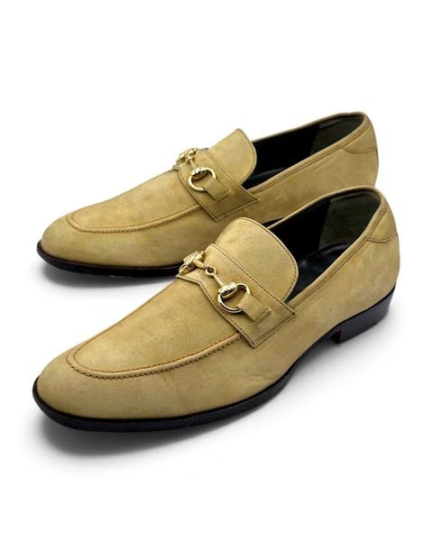  |SIZE 42| ARTISAN 1212 ORAN100 BEIGE SUEDE HORSEBIT LOAFER AY42-8601 