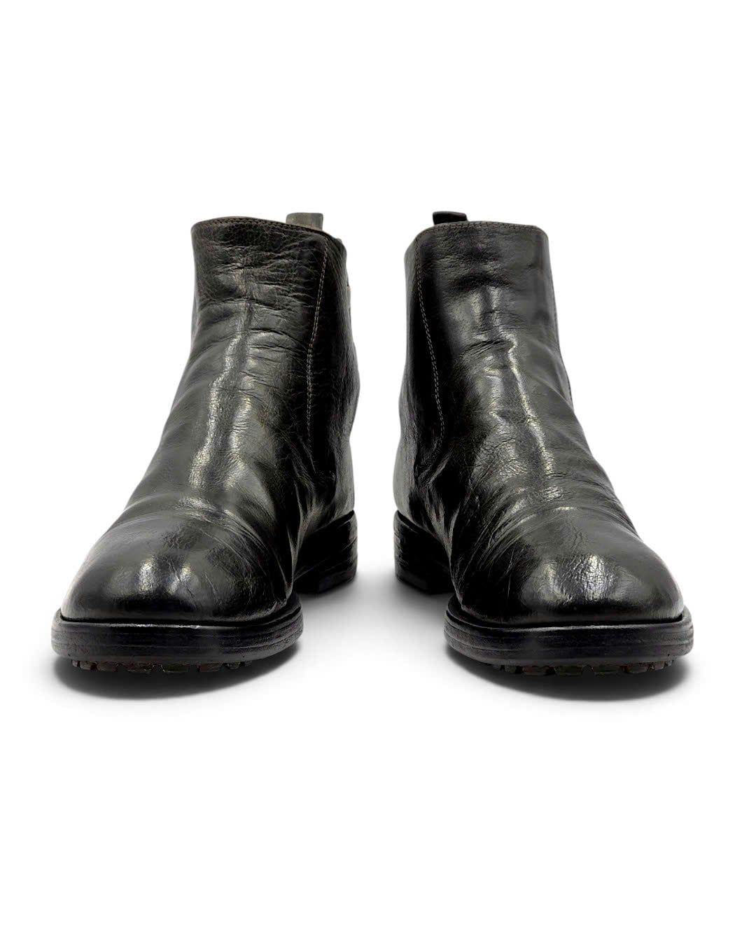 |SIZE 42| ELIA MAURIZI B114 BLACK ANKLE BOOT Z42-8543 