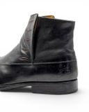  |SIZE 43| JOHN FLUEVOG TWIN TURBINE 1611 FIRST AVENUE BLACK CLASSY SPAT ZIPPER BOOT Z43-8491 
