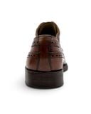  |SIZE 40| BALLY VINTAGE BELENO/01 BROWN LONGWING BROGUE BLUCHER SHOES AY40-8586 