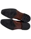  |SIZE 39| OLIVER SWEENEY GAVI BROWN BUCKLE SIDE-ZIP ANKLE BOOT Z39-8709 
