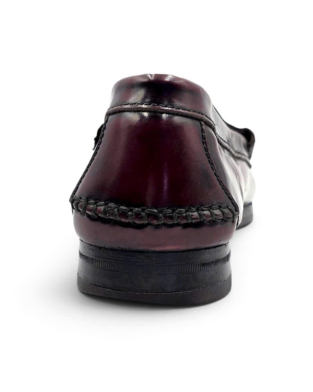  |SIZE 40| ASANA BURGUNDY PENNY LOAFER AY40-8598 