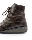  |SIZE 40| FLY LONDON MARL WINGTIP BROGUE SIDE-ZIP LACE-UP BOOT Z40-8580 