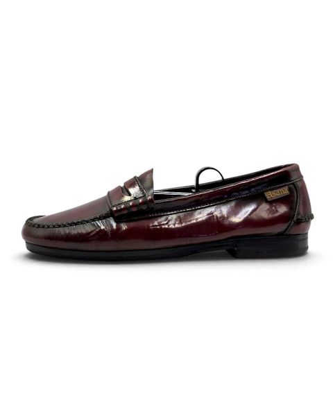  |SIZE 40| ASANA BURGUNDY PENNY LOAFER AY40-8598 
