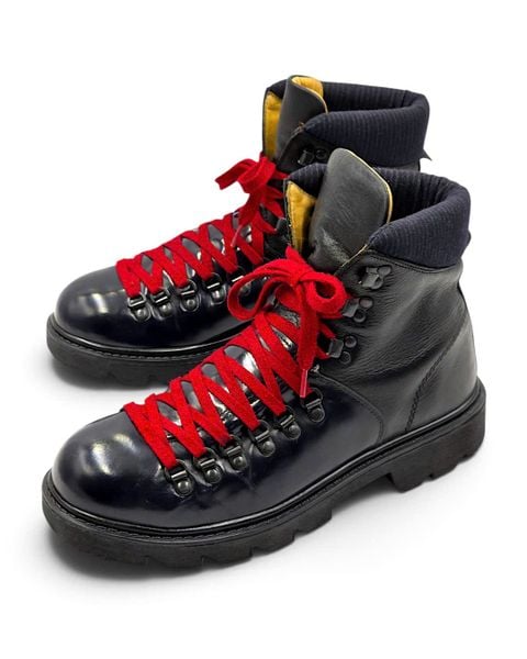  |SIZE 41| CARVEN FW2013 BLACK/NAVY CHAUSS MONTAGNE MOUNTAIN BOOT Z41-8615 