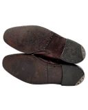  |SIZE 39| BURBERRYS X RUSSEL BROMLEY VINTAGE 80S ASCOT WINGTIP BROGUE OXFORD SHOES AY39-8588 