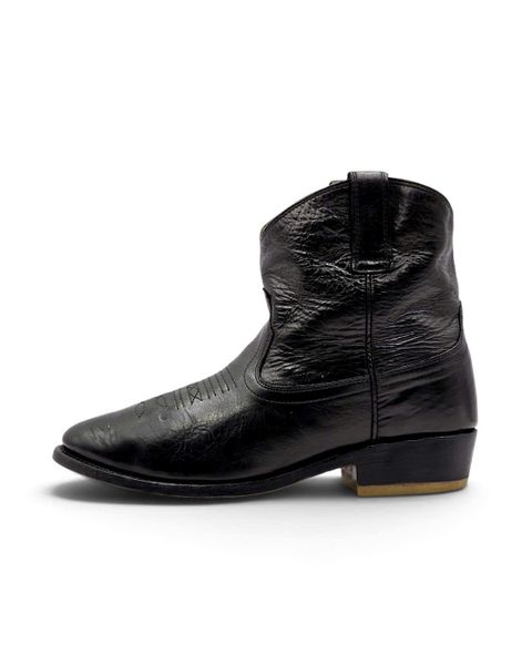  |SIZE 36| MIZ MOOZ CARLITOS BLACK ANKLE COWBOY BOOT Z36-8695 