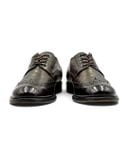  |SIZE 42| JOHN VARVATOS F2262P4 BROWN WINGTIP BROGUE DERBY SHOES Z42-8587 