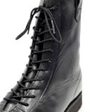  |SIZE 39| RIGTER BLACK ANKLE LACE-UP BOOT Z39-8519 