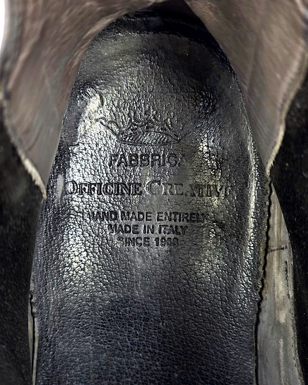  |SIZE 44| OFFICINE CREATIVE 082 BLACK CHELSEA BOOT Z44-8545 