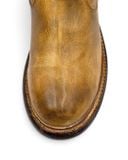  |SIZE 38| BED|STÜ EXETER DISTRESSED TAN STUDS HARNESS BOOT Z38-8578 