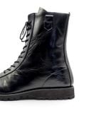  |SIZE 39| RIGTER BLACK ANKLE LACE-UP BOOT Z39-8519 