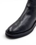  |SIZE 38.5| EKONICA CORSET LACED SIDE-ZIP ANKLE BOOT Z38.5-8486 