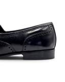  |SIZE 39| STACY ADAM VINTAGE BLACK WINGTIP BROGUE TASSEL LOAFER AY39-8594 