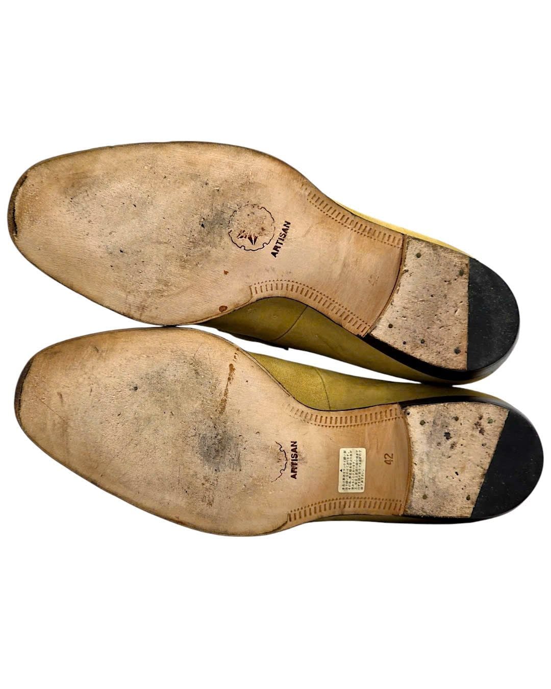  |SIZE 42| ARTISAN 1212 ORAN100 BEIGE SUEDE HORSEBIT LOAFER AY42-8601 
