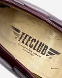  |SIZE 38.5| TEECLUB AMERICAYA 4715 BURGUNDY APRON TASSEL LOAFER AY38.5-8593 