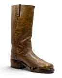 |SIZE 38| SANCHO VINTAGE 737 BROWN CAMPUS BOOT AZ38-8697 