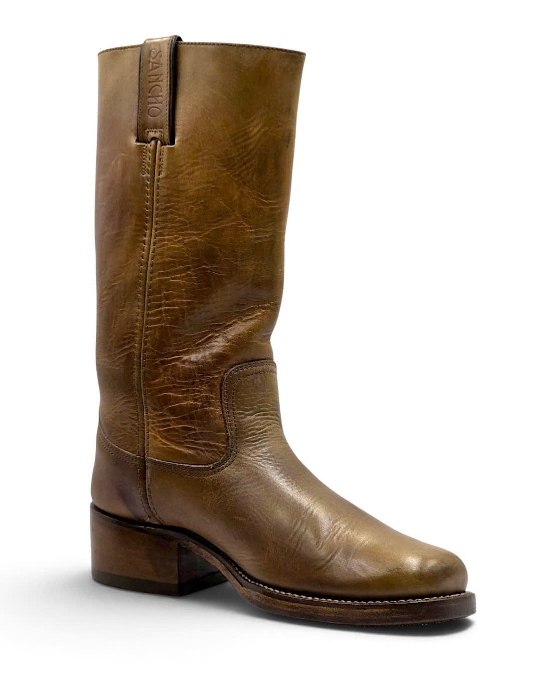  |SIZE 38| SANCHO VINTAGE 737 BROWN CAMPUS BOOT AZ38-8697 
