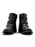  |SIZE 37| FIORENTINI + BAKER BLACK ETERNITY EDWIN 3 BUCKLES BIKER BOOT AY37-8527 