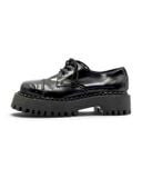  |SIZE 38.5| SHELLYS RANGERS A3031 3-EYE STEEL-TOE PLATFORM COMBAT SHOES Z38.5-8523 