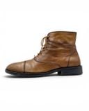  |SIZE 42| HUMAN SCALES 2114 BROWN BALMORAL LACE-UP BOOT Z42-8501 
