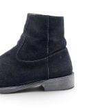  |SIZE 43| BEAUTY&YOUNG UNITED ARROW 819071 BLACK  SUEDE ZIP ANKLE BOOT Z43-8708 