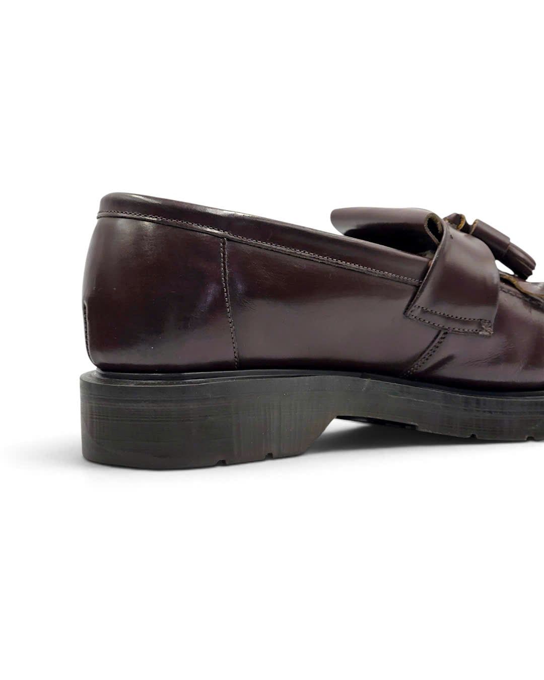  |SIZE 39| SOLOVAIR 822 BURGUNDY TASSEL LOAFER Z39-8536 