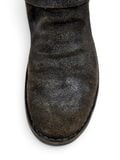  |SIZE 39| FIORENTINI + BAKER ETERNITY 713 BLACK WAXED SUEDE TALL ANKLE BIKER BOOT Z39-8374 