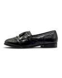  |SIZE 39| STACY ADAM VINTAGE BLACK WINGTIP BROGUE TASSEL LOAFER AY39-8594 