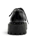  |SIZE 38.5| SHELLYS RANGERS A3031 3-EYE STEEL-TOE PLATFORM COMBAT SHOES Z38.5-8523 