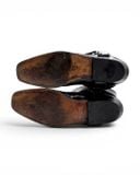  |SIZE 45| BUFFALO VINTAGE 4241 BLACK HARNESS BOOT Z45-8510 