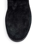  |SIZE 41| FIORENTINI + BAKER BLACK SUEDE BIKER BOOT Z41-8373 