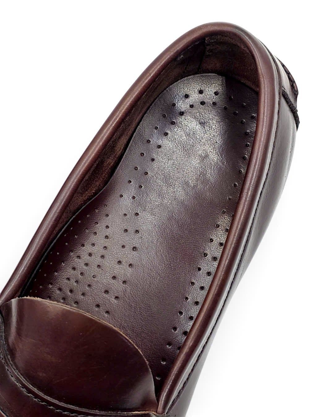 |SIZE 43| DEXTER P640-4 BROWN PENNY LOAFER AY43-8528 