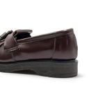  |SIZE 39| SOLOVAIR 822 BURGUNDY TASSEL LOAFER Z39-8536 