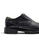  |SIZE 43.5| HUNTER CAIRN WINGTIP BROGUE DERBY SHOES AG43.5-5994 