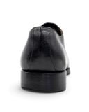  |SIZE 39| HANDMACHER BY KARL REICHL MODEL 28 BLACK APRON SLIT-TOE DERBY SHOES AY39-8571 