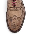  |SIZE 38.5| ALLEN EDMONDS NEUMOK BROWN WINGTIP BROGUE OXFORD SHOES AY38.5-8589 